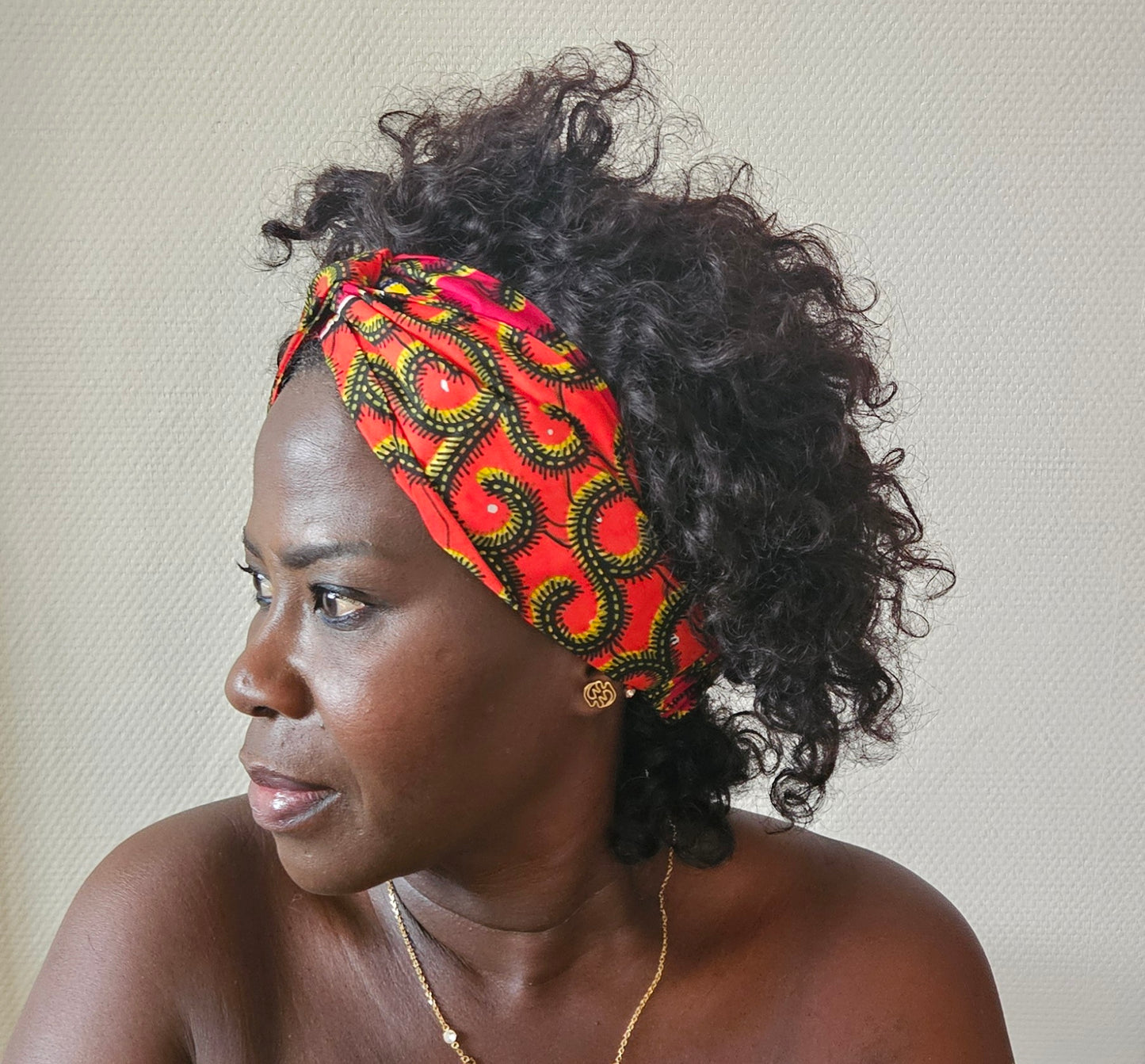 Haarband in Afrikaanse Print