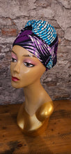 Afbeelding in Gallery-weergave laden, Nana Hoofddoek/Headwrap in Afrikaanse Print
