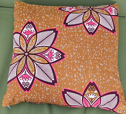 Kussenhoes in Afrikaanse Print