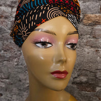 Nana Hoofddoek/Headwrap in Afrikaanse Print