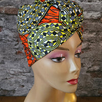 Hoofddoek/Headwrap in Afrikaanse Print