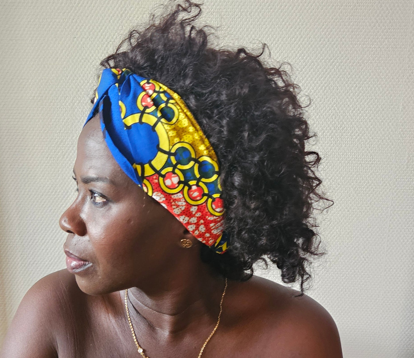 Haarband in Afrikaanse Print