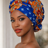 Hoofddoek/Headwrap in Afrikaanse Print