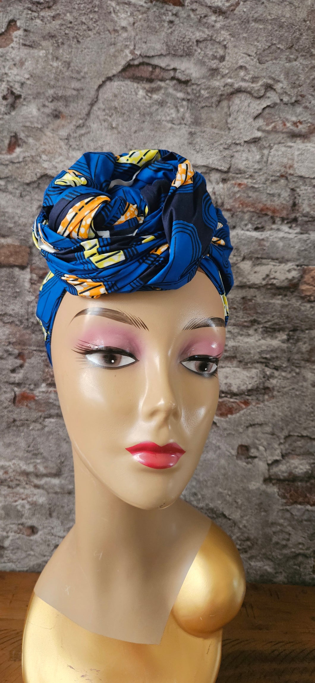 Hoofddoek/Headwrap in Afrikaanse Print