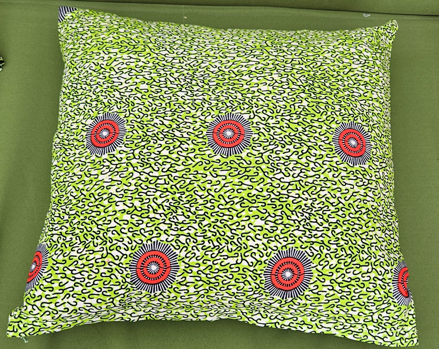 Kussenhoes in Afrikaanse Print