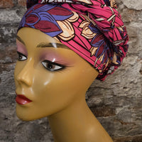Nana Hoofddoek/Headwrap in Afrikaanse Print