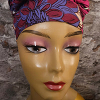 Nana Hoofddoek/Headwrap in Afrikaanse Print