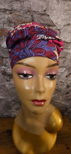 Afbeelding in Gallery-weergave laden, Nana Hoofddoek/Headwrap in Afrikaanse Print
