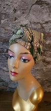 Afbeelding in Gallery-weergave laden, Hoofddoek/Headwrap in Afrikaanse Print(Gratis verzending)
