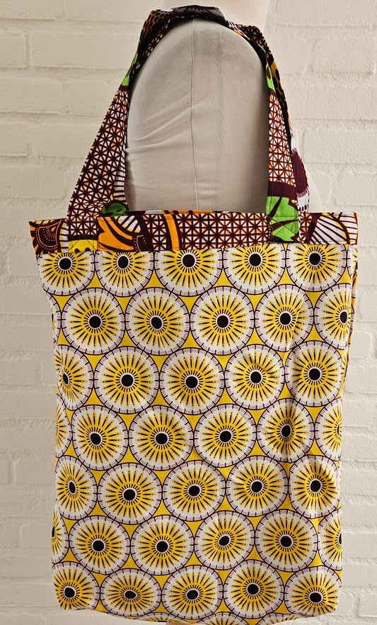 Tote Tas in Afrikaanse Print - Multicolor 3