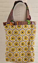 Afbeelding in Gallery-weergave laden, Tote Tas in Afrikaanse Print - Multicolor 3
