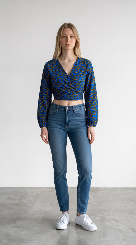 Nana Wrap Top