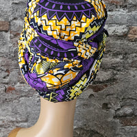 Hoofddoek/Headwrap in Afrikaanse Print