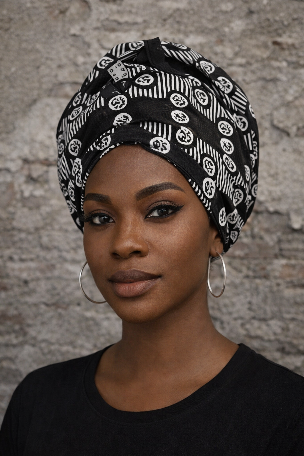 Nana Hoofddoek/Headwrap in Afrikaanse Print
