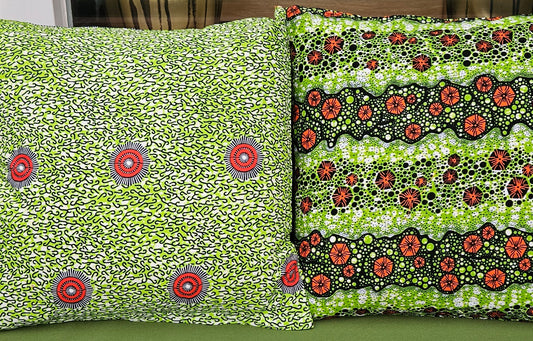 Kussenhoes in Afrikaanse Print