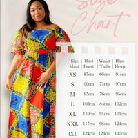 Kimono Jurk van Afrikaanse