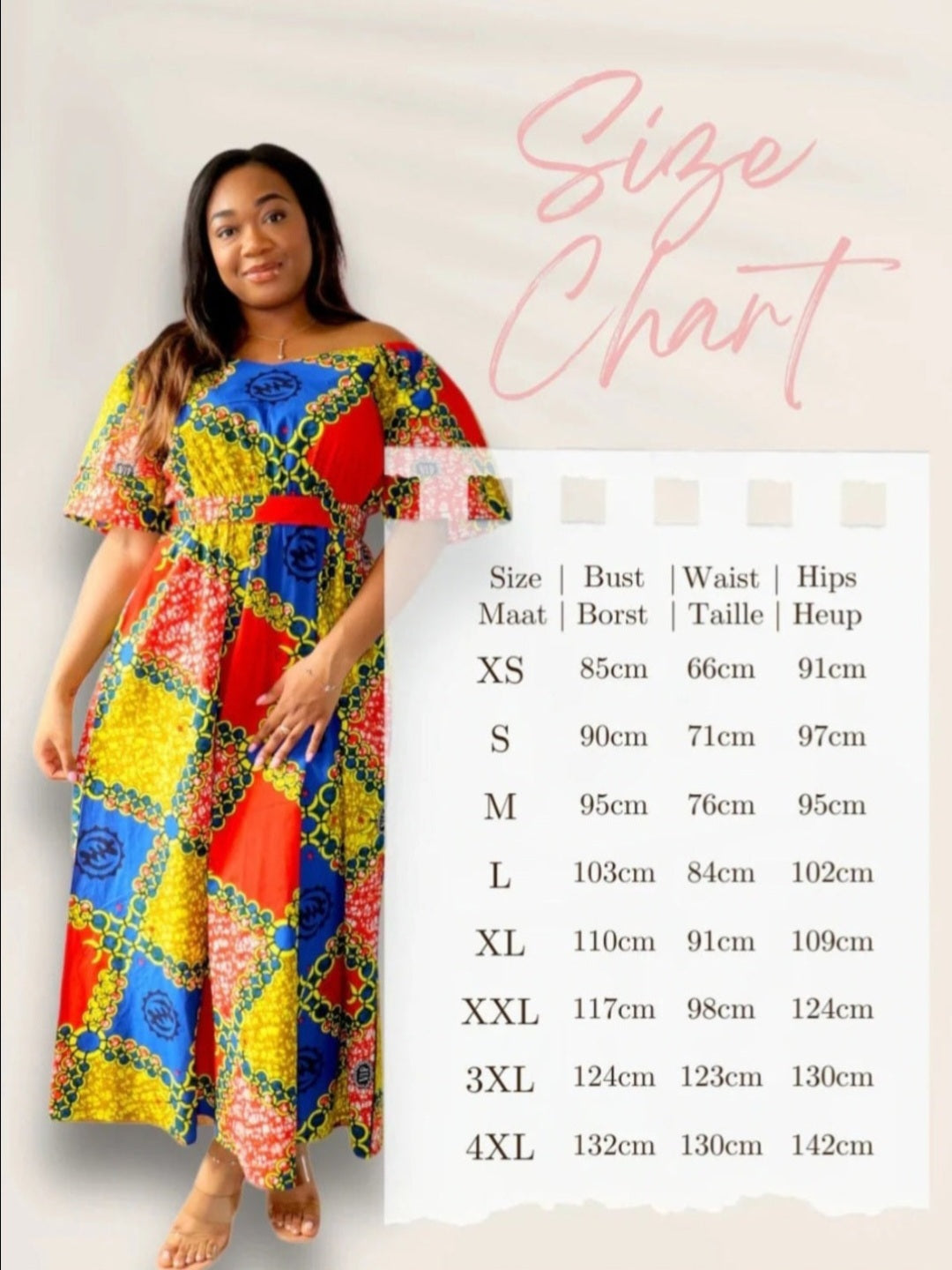 Kimono Jurk van Afrikaanse