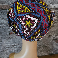Hoofddoek/Headwrap in Afrikaanse Print