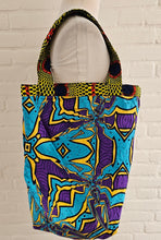 Afbeelding in Gallery-weergave laden, Tote Tas in Afrikaanse Print - Rood/Geel
