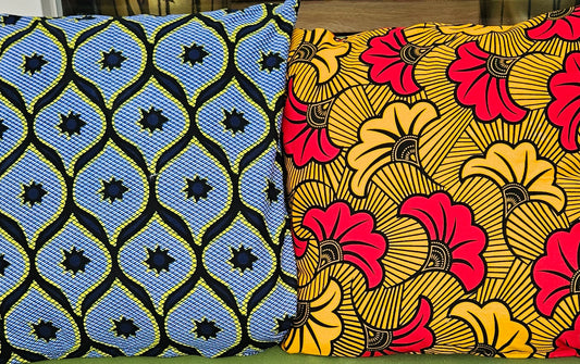 Kussenhoes in Afrikaanse Print