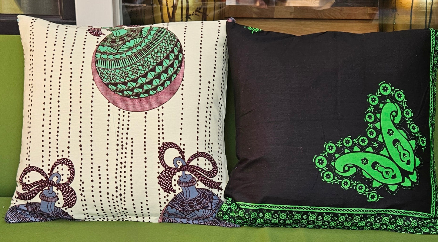 Kussenhoes in Afrikaanse Print