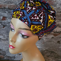 Hoofddoek/Headwrap in Afrikaanse Print