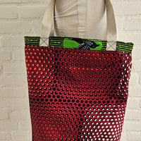 Nana's Tote Tas in Afrikaanse Print - Groen