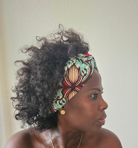 Haarband in Afrikaanse Print