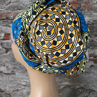 Hoofddoek/Headwrap in Afrikaanse Print
