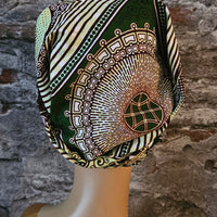 Hoofddoek/Headwrap in Afrikaanse Print(Gratis verzending)