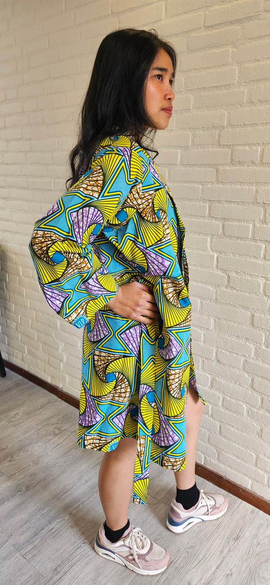 Kimono van Afrikaanse Print