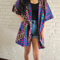 Kimono Vest van Afrikaanse Print