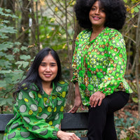 Top van Afrikaanse Print