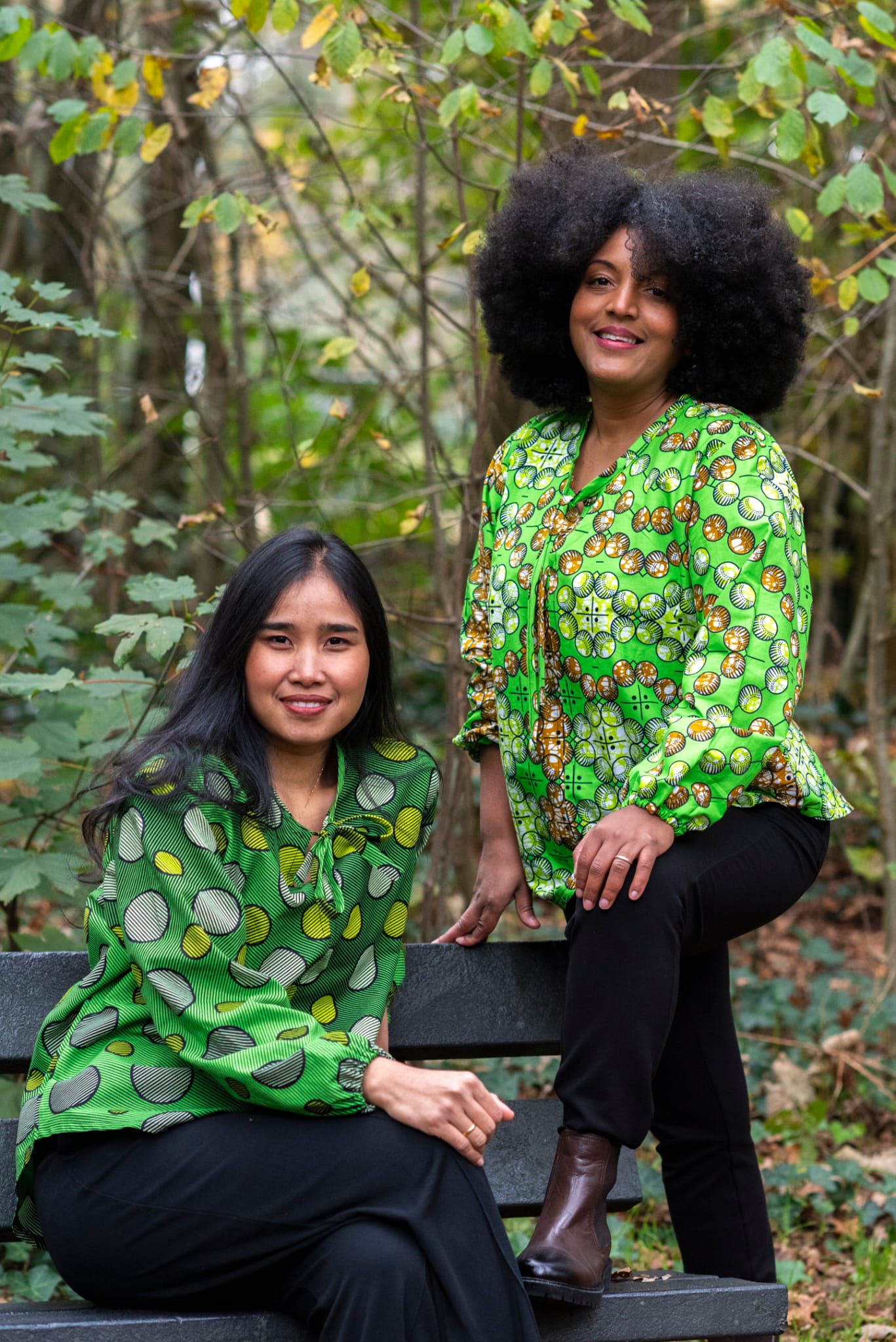 Top van Afrikaanse Print