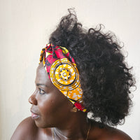 Haarband in Afrikaanse Print