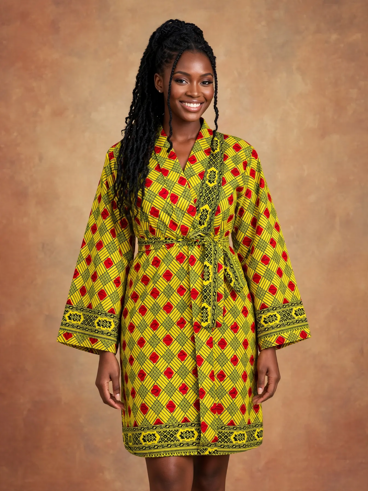 Kimono Jurk van Afrikaanse