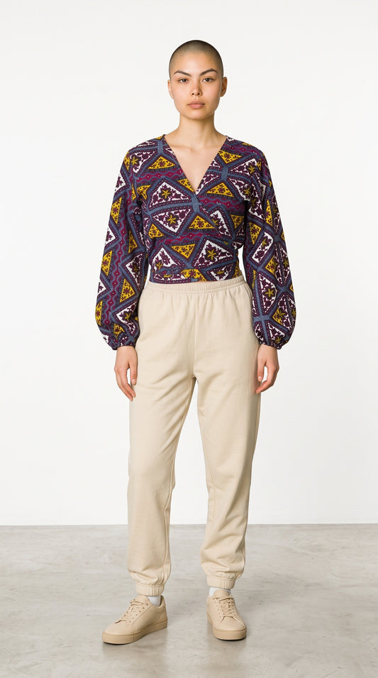 Nana Wrap Top
