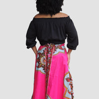 Maxi Rok van Afrikaanse Print
