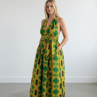 Infinity  Multiway Maxi Jurk van Afrikaanse Print