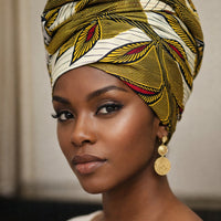 Hoofddoek/Headwrap in Afrikaanse Print
