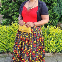 Hoofddoek/Headwrap in Afrikaanse Print