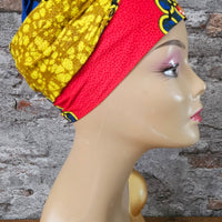 Hoofddoek/Headwrap in Afrikaanse Print