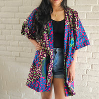 Kimono van Afrikaanse Print