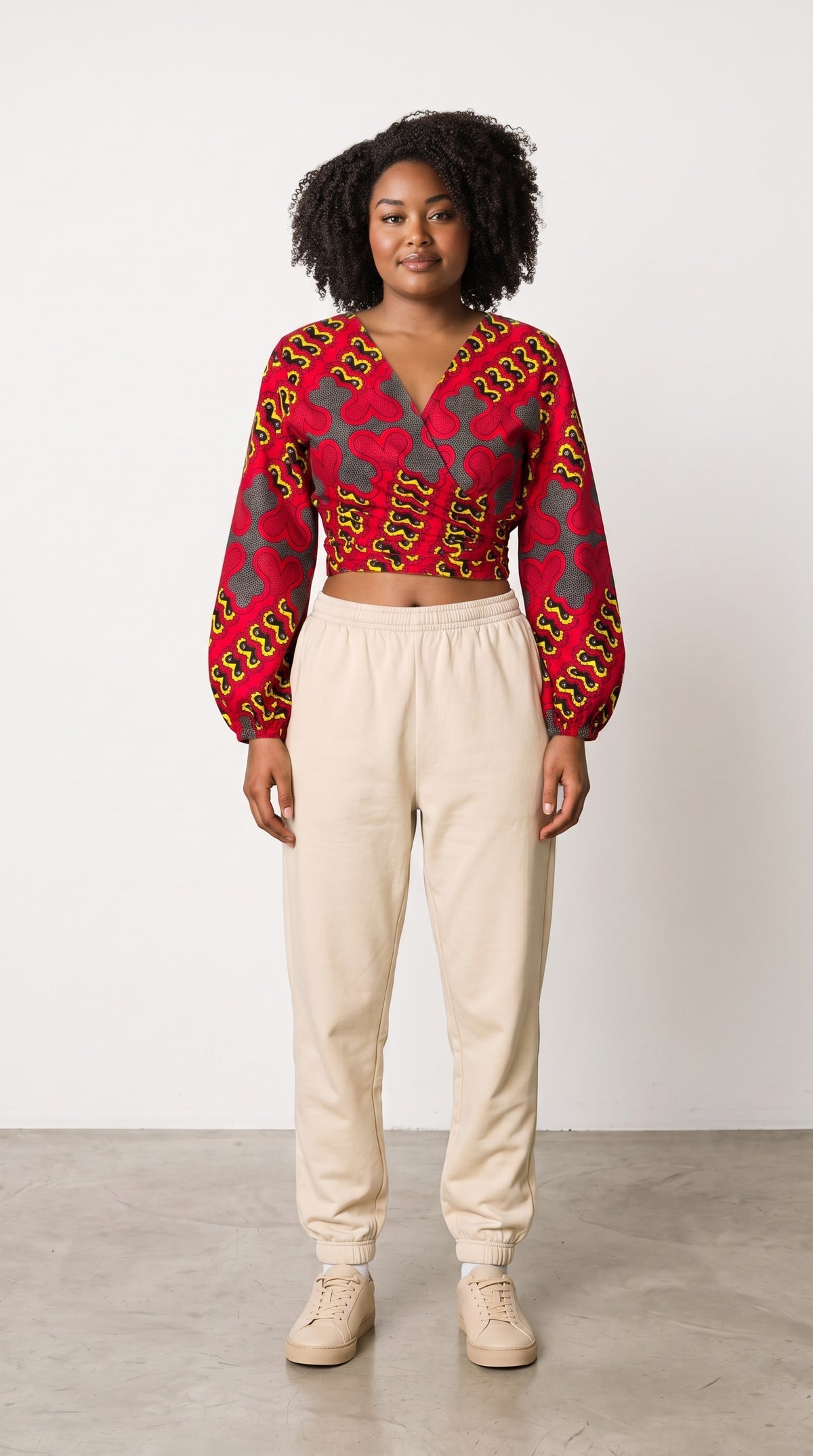 Nana Wrap Top