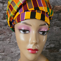 Hoofddoek/Headwrap in Afrikaanse Print