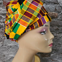 Hoofddoek/Headwrap in Afrikaanse Print