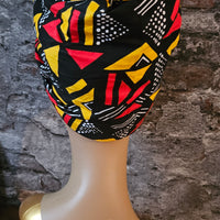 Hoofddoek/Headwrap in Afrikaanse Print
