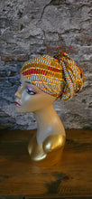 Afbeelding in Gallery-weergave laden, Hoofddoek/Headwrap in Afrikaanse Print
