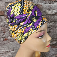 Hoofddoek/Headwrap in Afrikaanse Print