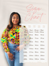 Afbeelding in Gallery-weergave laden, Wrap Top van Afrikaanse Print
